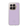 スリムプロテクションケース［ LANVIN en Bleu Tiny dots Purple - ランバン ドット パープル ］