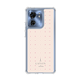 スリムプロテクションケース［ LANVIN en Bleu Tiny dots Pink - ランバン ドット ピンク ］