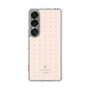スリムプロテクションケース［ LANVIN en Bleu Tiny dots Pink - ランバン ドット ピンク ］