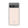 スリムプロテクションケース［ LANVIN en Bleu Tiny dots Pink - ランバン ドット ピンク ］