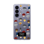 スリムプロテクションケース［ kippis® - Sienet - キノコ ］