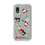 スリムプロテクションケース［ ハローキティ＆マイメロディ＆クロミ - Xmas - パターン ］