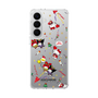 スリムプロテクションケース［ ハローキティ＆マイメロディ＆クロミ - Xmas - パターン ］