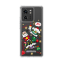 スリムプロテクションケース［ ポムポムプリン＆シナモン＆ポチャッコ - Xmas - ソロ ］