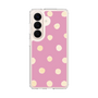 スリムプロテクションケース［ 水彩ドット・レトロカラー - Pink ］