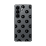 スリムプロテクションケース［ EVRIS - サニーモチーフ - Black ］