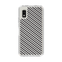 スリムプロテクションケース［ Small Stripe - Gray × Black ］