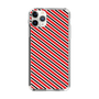 スリムプロテクションケース［ Small Stripe - Red × Black ］
