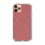 スリムプロテクションケース［ Small Stripe - Red × Black ］