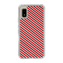スリムプロテクションケース［ Small Stripe - Red × Black ］