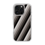 スリムプロテクションケース［ Middle Stripe - Black ］