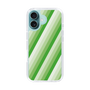 スリムプロテクションケース［ Middle Stripe - Green ］
