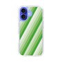スリムプロテクションケース［ Middle Stripe - Green ］