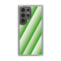スリムプロテクションケース［ Middle Stripe - Green ］