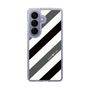 スリムプロテクションケース［ Big Stripe - Black × Gray ］