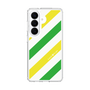 スリムプロテクションケース［ Big Stripe - Green × Yellow ］