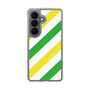 スリムプロテクションケース［ Big Stripe - Green × Yellow ］