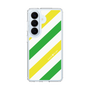 スリムプロテクションケース［ Big Stripe - Green × Yellow ］