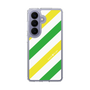 スリムプロテクションケース［ Big Stripe - Green × Yellow ］