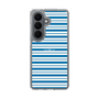 スリムプロテクションケース［ Small Border - Blue ］