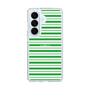 スリムプロテクションケース［ Small Border - Green ］