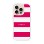 スリムプロテクションケース［ Big Border - Pink ］
