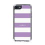 スリムプロテクションケース［ Big Border - Purple ］