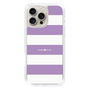 スリムプロテクションケース［ Big Border - Purple ］