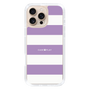スリムプロテクションケース［ Big Border - Purple ］
