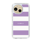 スリムプロテクションケース［ Big Border - Purple ］