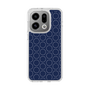 スリムプロテクションケース［ Dot Circle - Navy ］