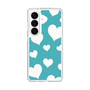スリムプロテクションケース［ Dot Hearts - Blue ］