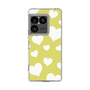 スリムプロテクションケース［ Dot Hearts - Yellow ］