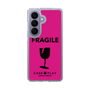 スリムプロテクションケース［ FRAGILE - Pink ］