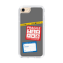 スリムプロテクションケース［ FRAGILE Stickers - Gray ］