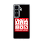 スリムプロテクションケース［ FRAGILE Sticker - Black ］