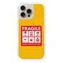 スリムプロテクションケース［ FRAGILE Sticker - Yellow ］