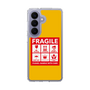 スリムプロテクションケース［ FRAGILE Sticker - Yellow ］