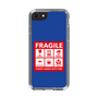 スリムプロテクションケース［ FRAGILE Sticker - Blue ］