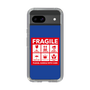 スリムプロテクションケース［ FRAGILE Sticker - Blue ］