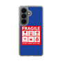 スリムプロテクションケース［ FRAGILE Sticker - Blue ］
