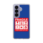 スリムプロテクションケース［ FRAGILE Sticker - Blue ］