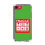 スリムプロテクションケース［ FRAGILE Sticker - Green ］