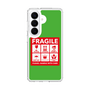 スリムプロテクションケース［ FRAGILE Sticker - Green ］