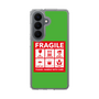 スリムプロテクションケース［ FRAGILE Sticker - Green ］