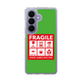 スリムプロテクションケース［ FRAGILE Sticker - Green ］