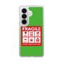 スリムプロテクションケース［ FRAGILE Sticker - Green ］