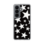スリムプロテクションケース［ Stars - Black ］