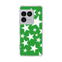 スリムプロテクションケース［ Stars - Green ］