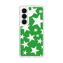 スリムプロテクションケース［ Stars - Green ］
